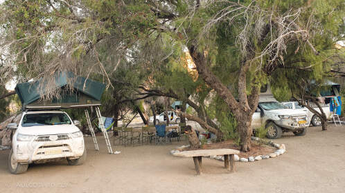 ranger camper & camping cars at campsite