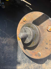 Duro gearbox flange-gear broken