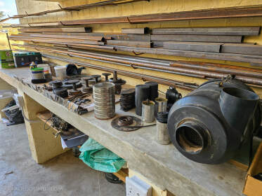 Duro parts on table
