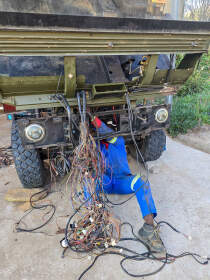 Sedney removing Duro electric wires