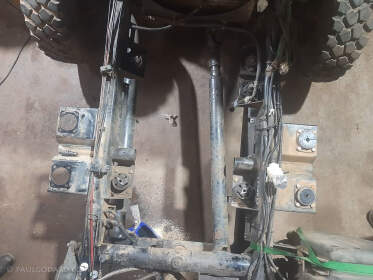 Duro ladder chassis too narrow for Cummins 6BT