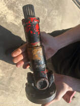 Duro front propshaft broken