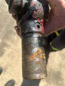 Duro front propshaft broken
