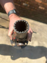 Duro front propshaft broken