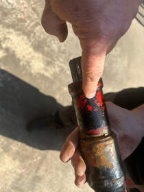 Duro front propshaft broken