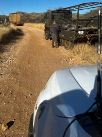 Mercedes truck towing Duro