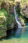 Haipua\'ena waterfall & pool