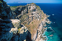 Cape Point cliffs & sea