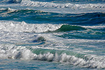 white waves