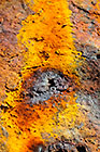 Aristea ship wreck on beach : rust details