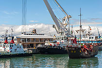 boats in harbour