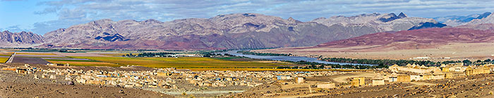 village along Orange river
