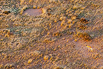 desert from hot air ballon