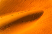 sand dunes at sunset