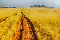 Hartmann valley at sunrise