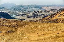 grass & sand dunes in Hartmann mountains
