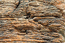 rock formation on seashore
