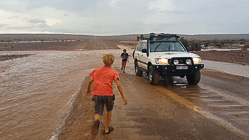 rain in the desert