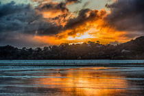 Sunset on Lagoon