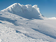 ice cauliflower on Mt Ruapehu