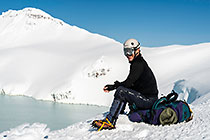Leon near Mt Ruapehu crater lake