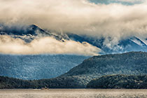 lake under clouds