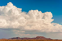 storm clouds over canyon