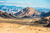 road through mountains