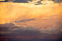 clouds at sunset