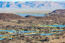 Dam & mountains