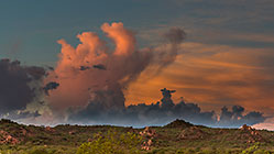 clouds at sunset