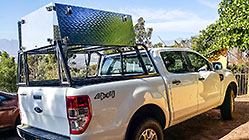 steel canopy on ranger