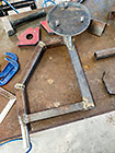 making ranger spare wheel bracket