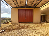 workshop sliding doors