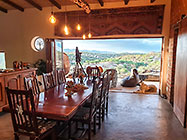 house dining room sealed floors