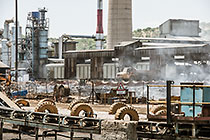 fume at processing plant