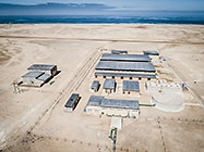 aerial view | desalination plant