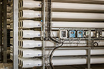 monitoring of RO membrane units in reverse osmosis building