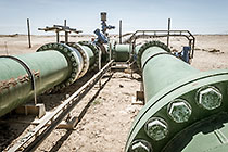 outlet pipes to NamWater