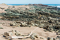 rock formation along the coast