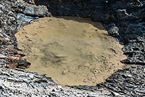 diamondiferous bedrock pothole