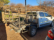 building camper on ranger