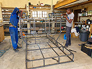 building camper on ranger