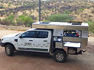 building camper on ranger