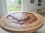 stone with orientation map