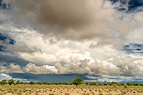 storm on plain