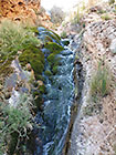 waterfall in gorge of Waterkloof trail