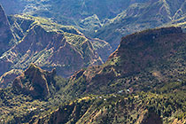 villages between gorges & mountain peaks