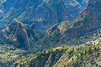 villages between gorges & mountain peaks