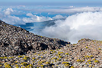 above the clouds